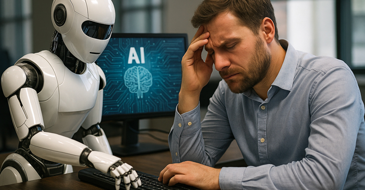 Gestione intelligenza artificiale per controllo produttività, rischio stress e bornout sui lavoratori, caso azienda automobilistica tedesca