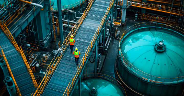 Come lavorare all’interno di serbatoi industriali