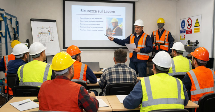 Formazione lavoratori edili e aggiornamento obbligatorio triennale