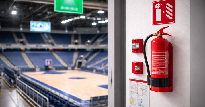 Prevenzione incendi impianti sportivi nuove regole