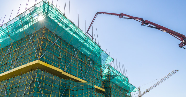 Reti anticaduta e sicurezza nei cantieri edili