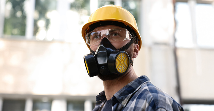 DPI respiratori: protezione efficace nei luoghi lavoro