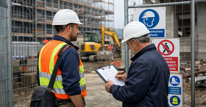 Tesserino di riconoscimento: regole e badge in cantiere