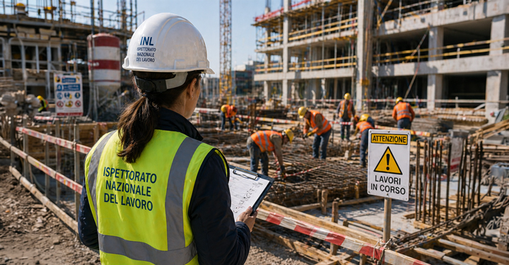 Vigilanza INL 2025: sicurezza ancora sotto pressione