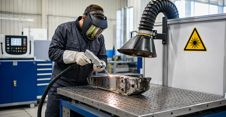 Laser a mano: sicurezza e prevenzione dei rischi in azienda